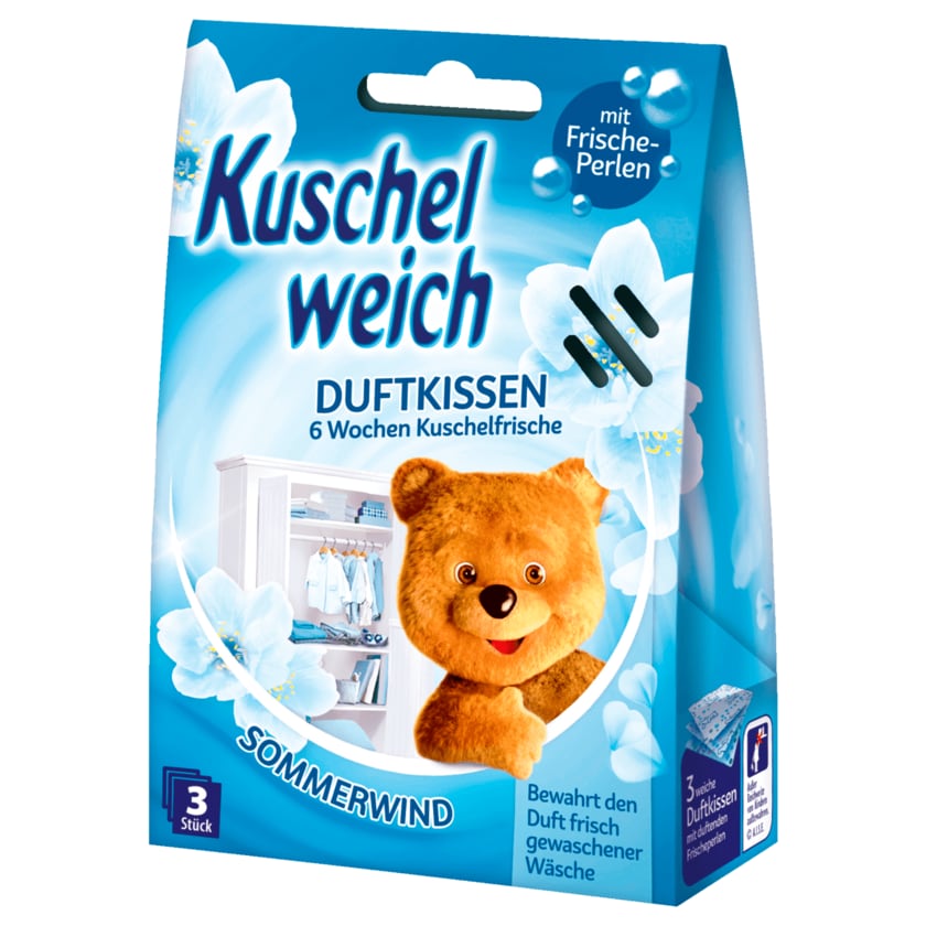 Kuschelweich Duftsäckchen Sommerwind 45g, 3 Stück